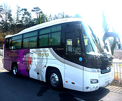 京都サンガF.C.ユース選手バス